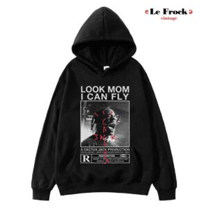 Hoodie Travis Scoot “Look Mom I Can Fly”