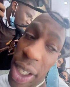 How tf do people keep catching Travis at these terrible angles bro