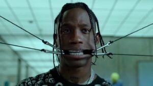 Travis Scott Funny Photo Laughing At The Belly Button