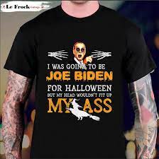 Biden Halloween T Shirt Happy Halloween Political Adults Joe Biden 2023