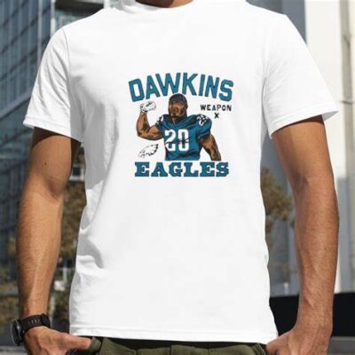 Philadelphia Eagles T-Shirt Brian Dawkins Weapon X