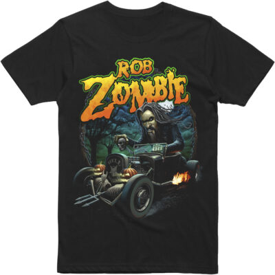 Rob Zombie Halloween Shirt Hotrod Funny Rob Zombie Halloween