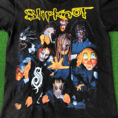 Slipknot T Shirt Vintage Retro Music Band