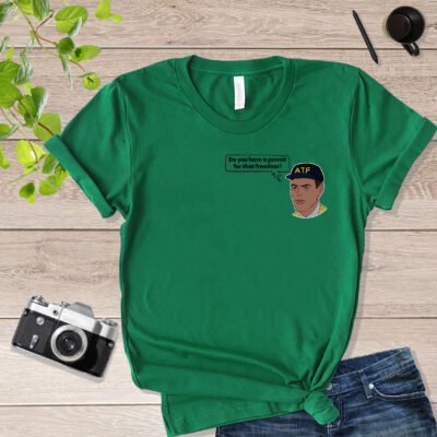 Atf Guy Men ATF Is Gay Shirt mockup_green