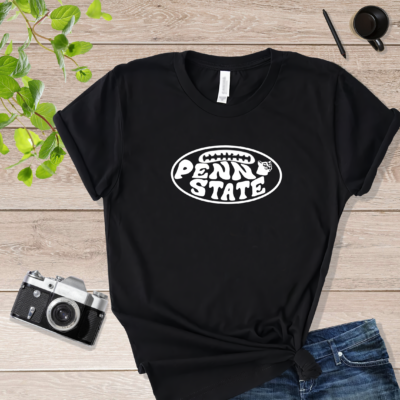 Ball Shape Penn Sate Penn State Wrestling Shirt Black