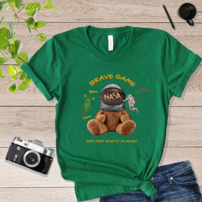 Brave Game NASA Teddy Bear Style Teddy Bear T Shirt