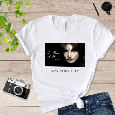 John Lennon Give Peace A Chance New York City John Lennon New York City Shirt