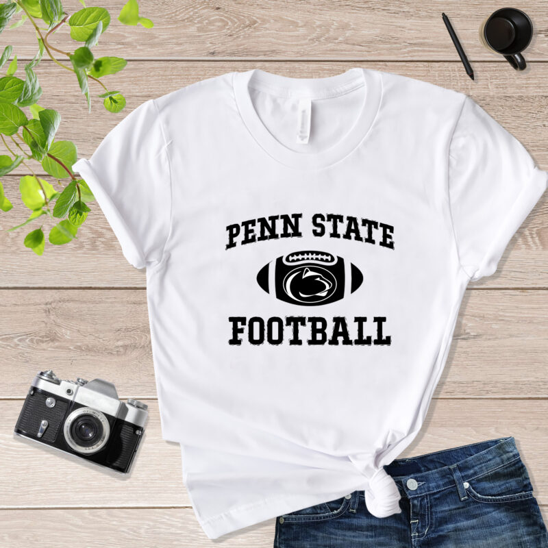 Penn State Foot Ball & Logo Penn State Wrestling Shirt mockup_green