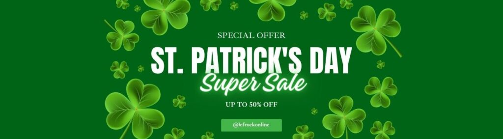 St. Patrick's Day Sale Banner