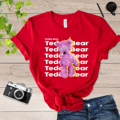 Teddy Bear Font & Teddy Bear Graphic Teddy Bear T Shirt