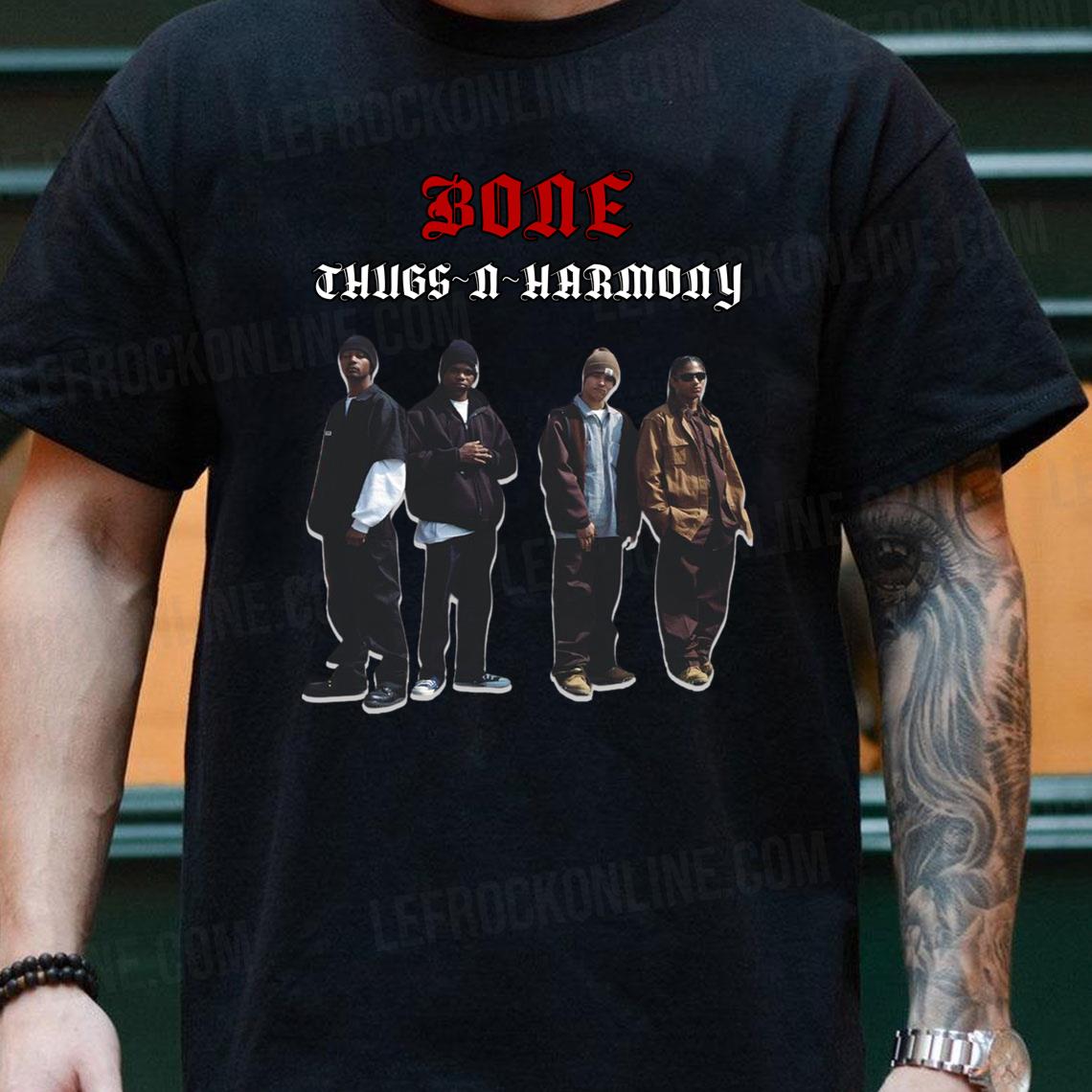 Cool Street Style Posing Bone Thugs N Harmony T Shirt