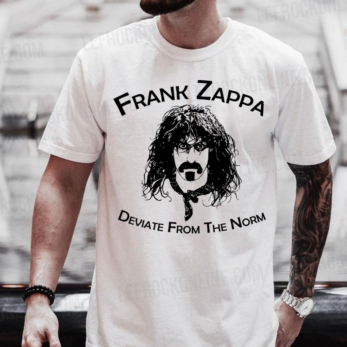 Frank Zappa Deviate From The Norm Frank Zappa T Shirt