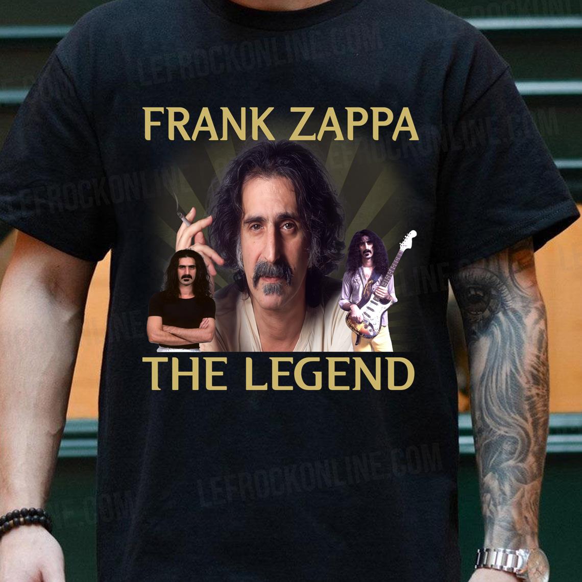 Frank Zappa The Legend Frank Zappa T Shirt