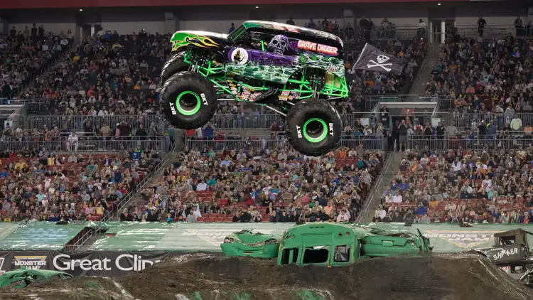 how long is the monster truck show
