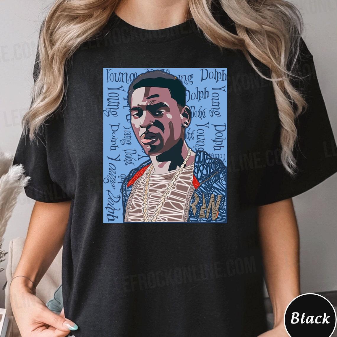 Portrait The Late Memphis Young Dolph Young Dolph T Shirt