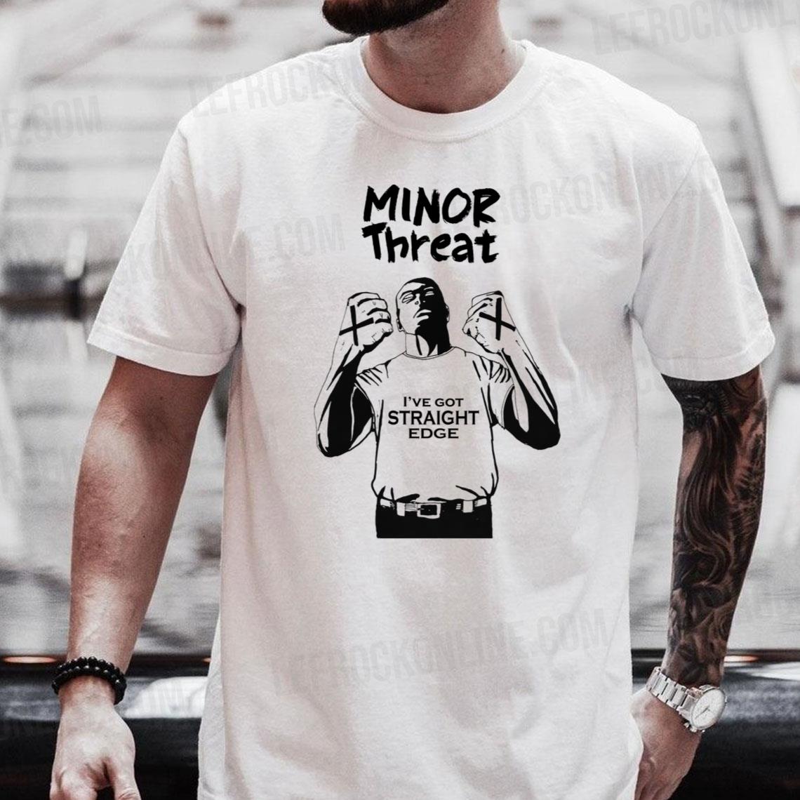 Straight Edge Minor Threat T Shirt