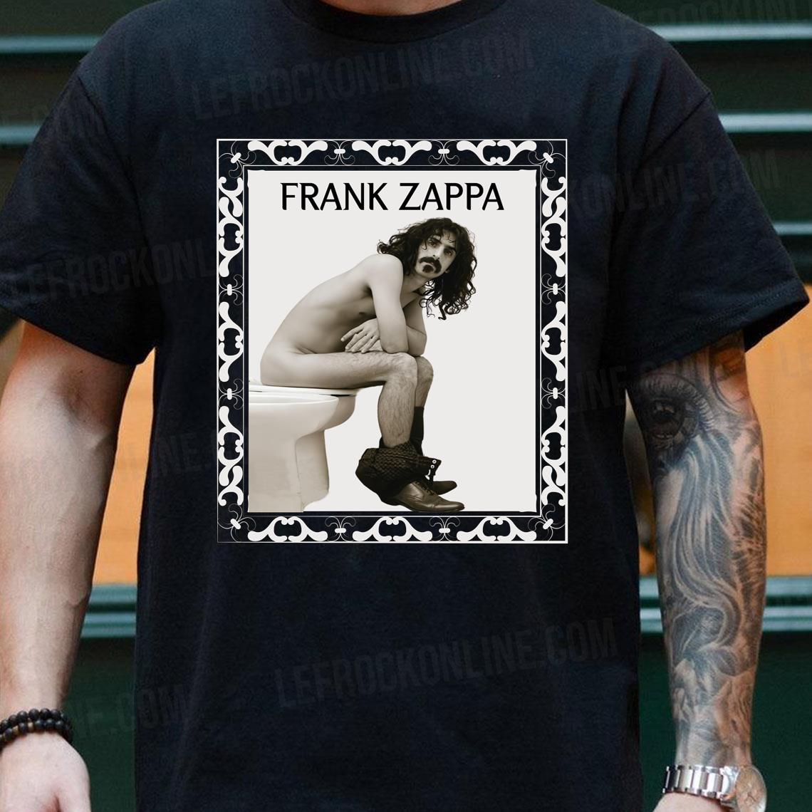 Vintage Style Frank Zappa Nude Frank Zappa T Shirt