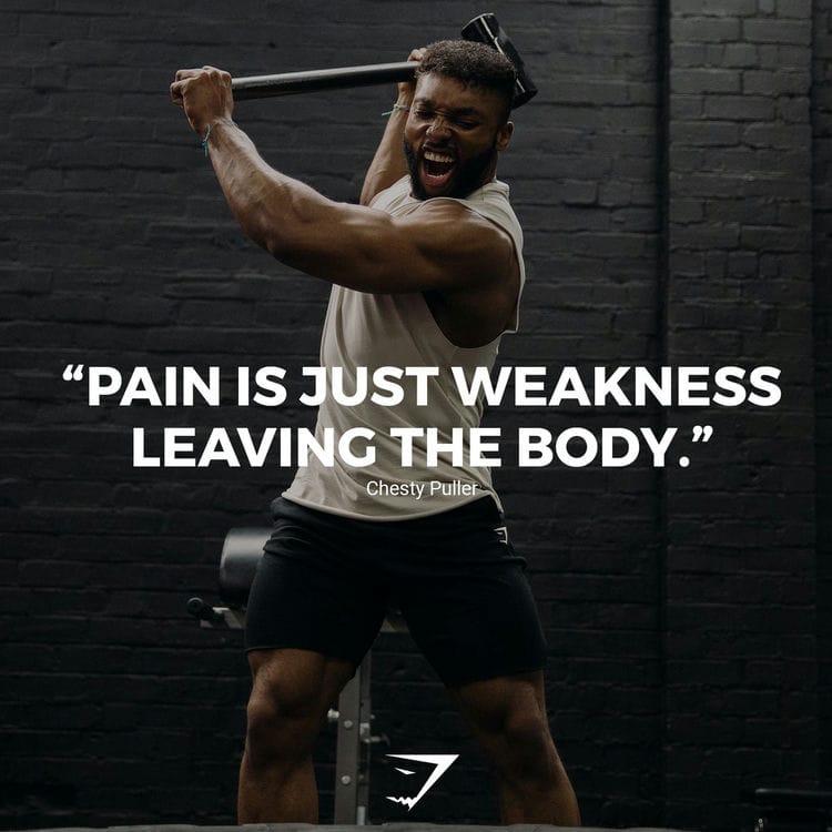 Who Said Pain is Weakness Leaving the Body 2